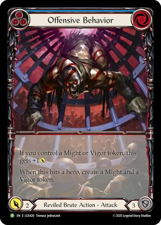 Offensive Behavior - LGS420 card image