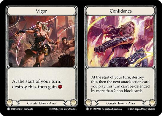 Vigor // Confidence // Might // Toughness card image