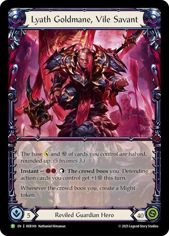 Lyath Goldmane, Vile Savant - HER149 card image