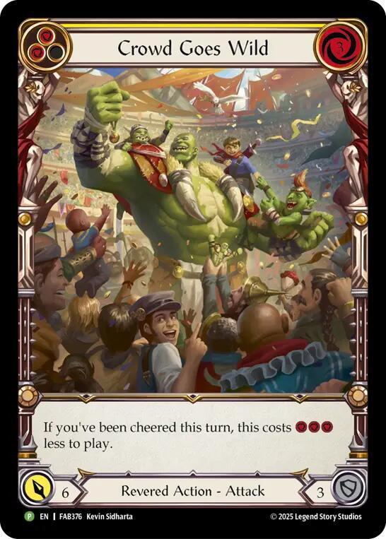 Crowd Goes Wild - FAB376 card image