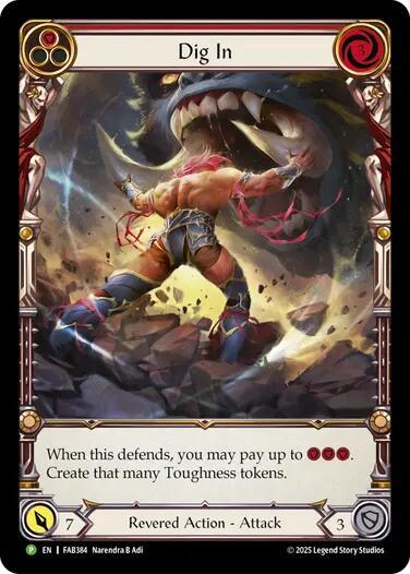 Dig In (Red) - FAB384 card image