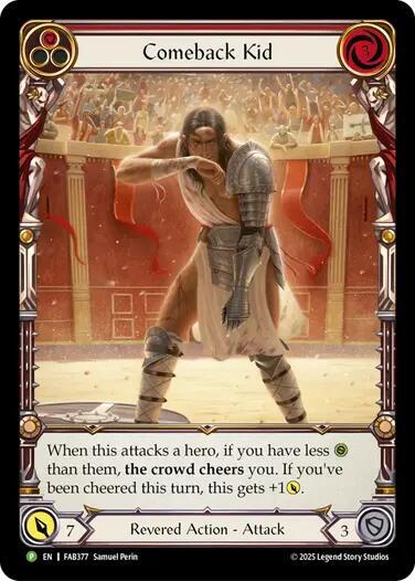 Comeback Kid (Red) - FAB377 card image