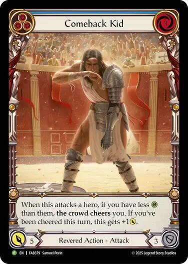 Comeback Kid (Blue) - FAB379 card image