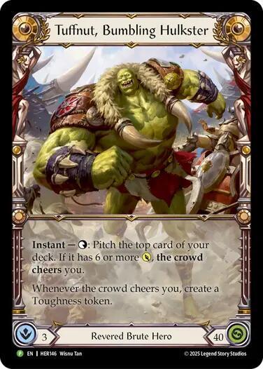 Tuffnut, Bumbling Hulkster - HER146 card image