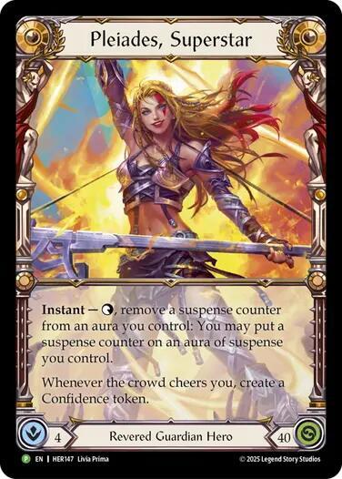 Pleiades, Superstar - HER147 card image