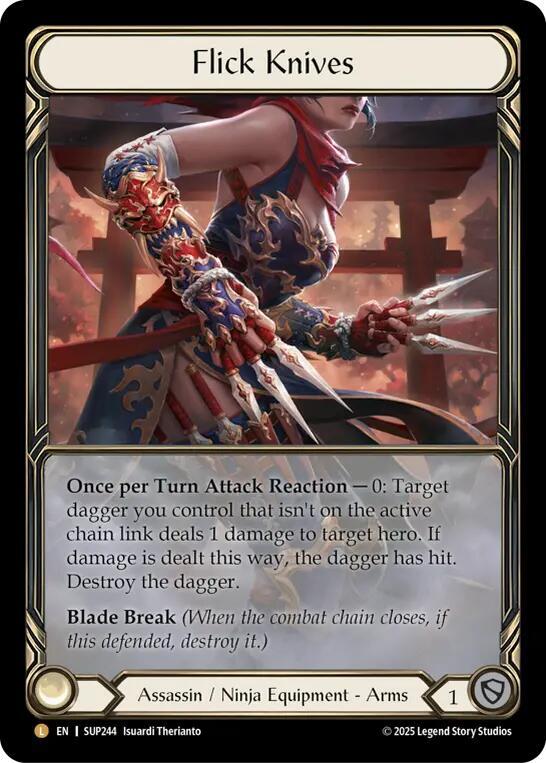 Flick Knives (Extended Art) card image