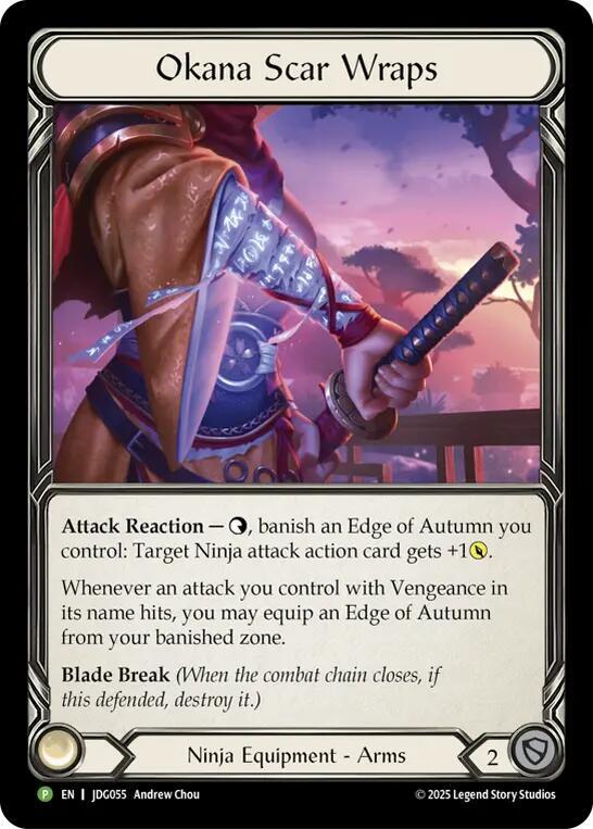 Okana Scar Wraps - JDG055 card image