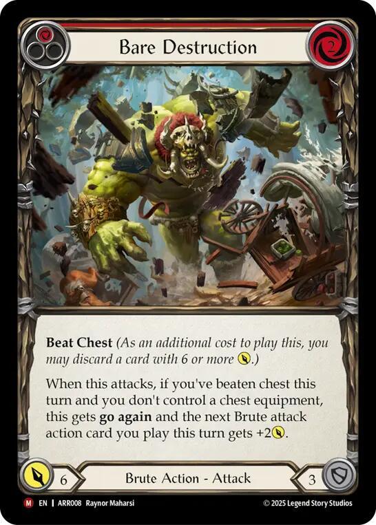 Bare Destruction card image