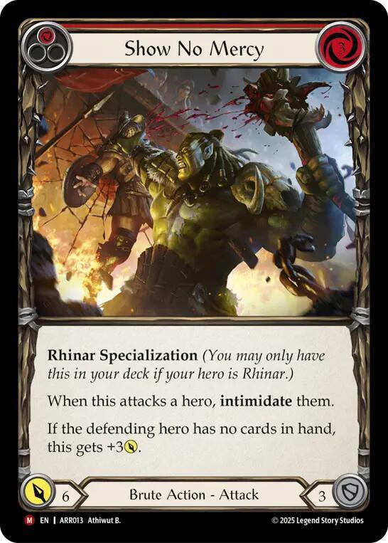 Show No Mercy card image