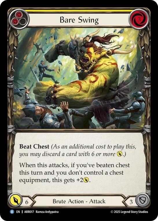 Bare Swing (Yellow) card image