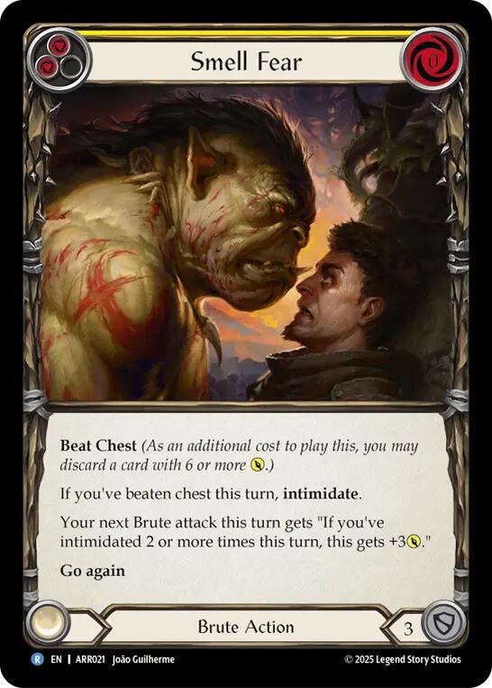 Smell Fear (Yellow) card image