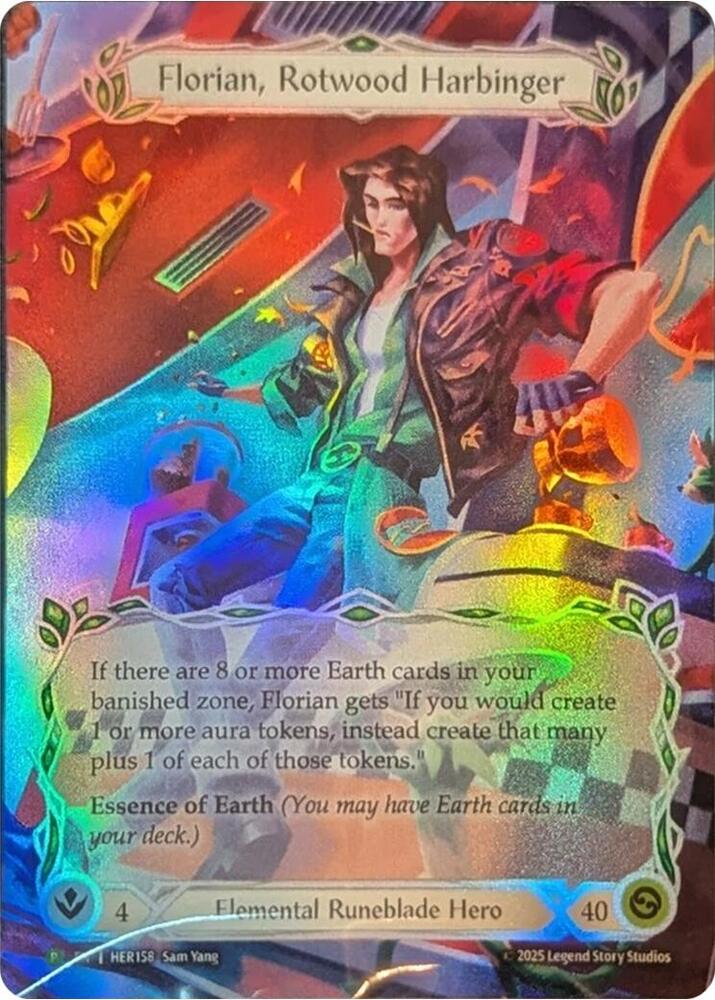 Florian, Rotwood Harbinger - HER158 card image