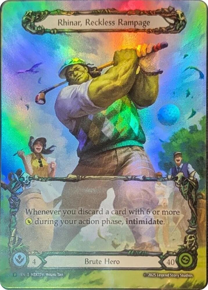 Rhinar, Reckless Rampage - HER159 card image