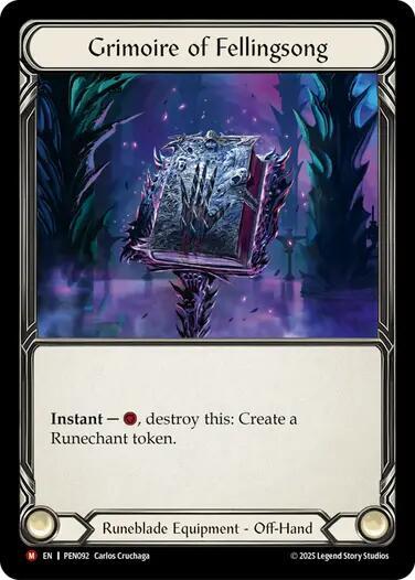 Grimoire of Fellingsong card image