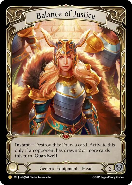 Balance of Justice card image