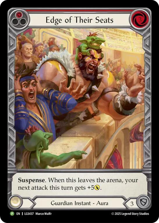 Edge of Their Seats - LGS437 card image