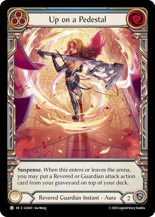 Up on a Pedestal - LGS441 card image