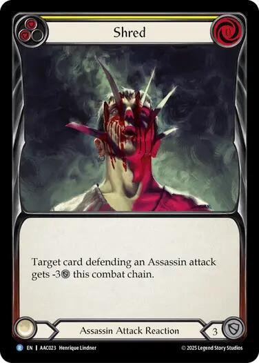 Shred (Yellow) card image