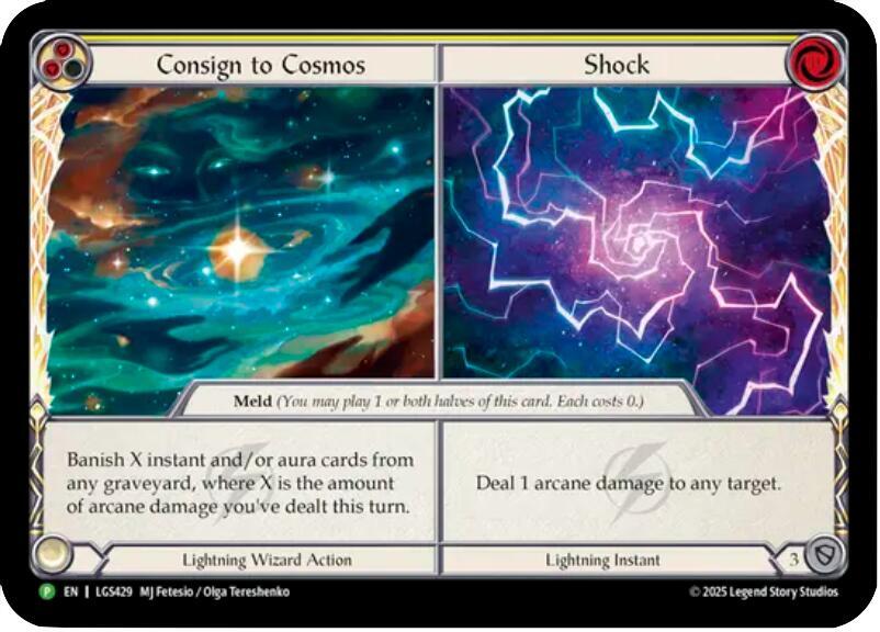 Consign to Cosmos // Shock - LGS429 card image