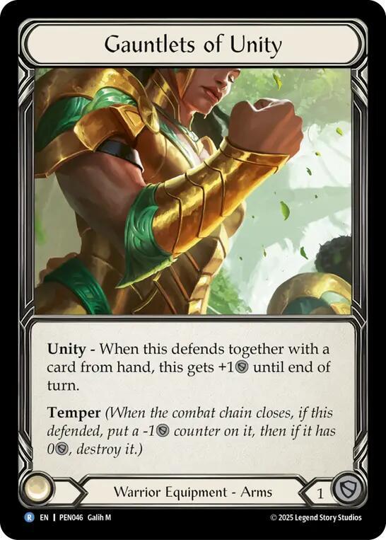 Gauntlets of Unity card image