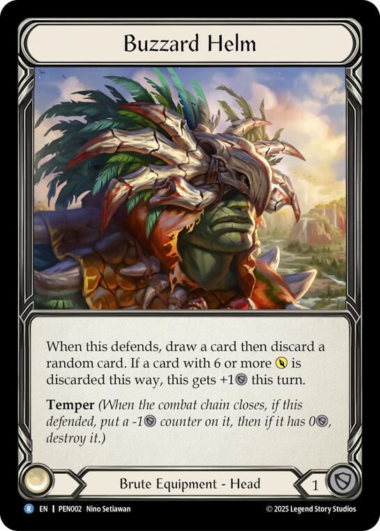 Buzzard Helm card image