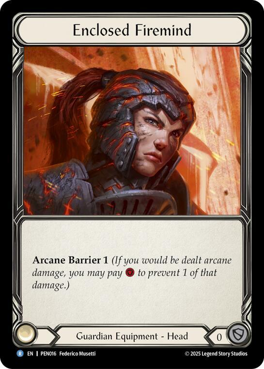 Enclosed Firemind card image