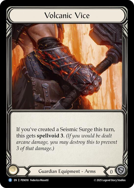 Volcanic Vice card image