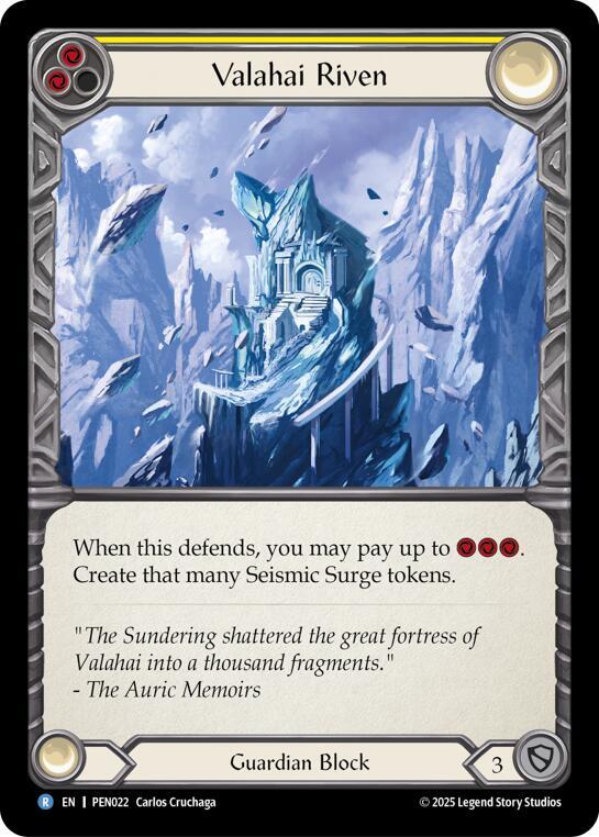 Valahai Riven (Yellow) card image