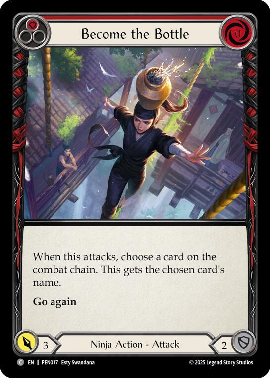 Become The Bottle (Red) card image
