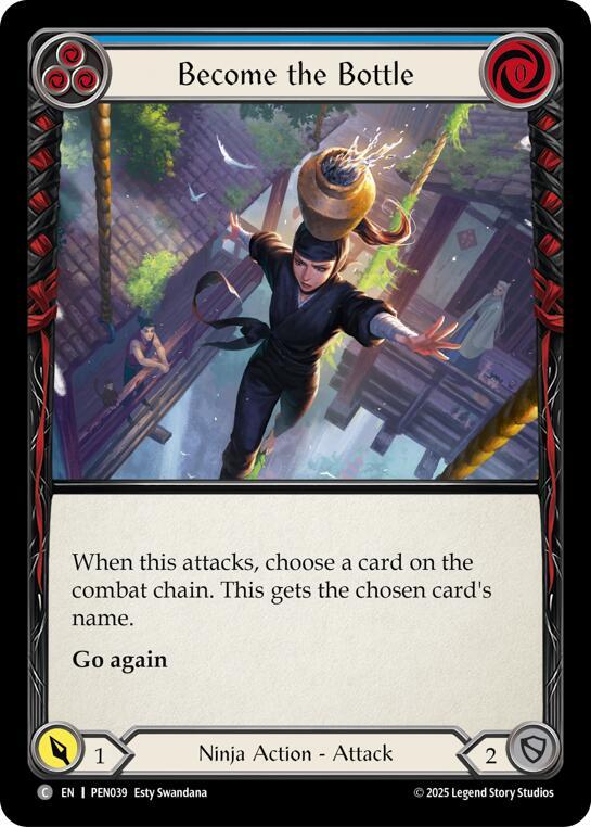 Become The Bottle (Blue) card image