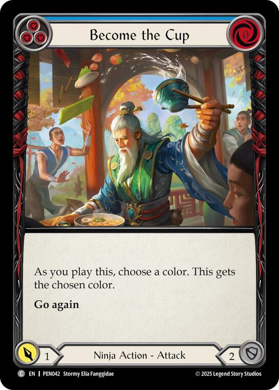 Become The Cup (Blue) card image