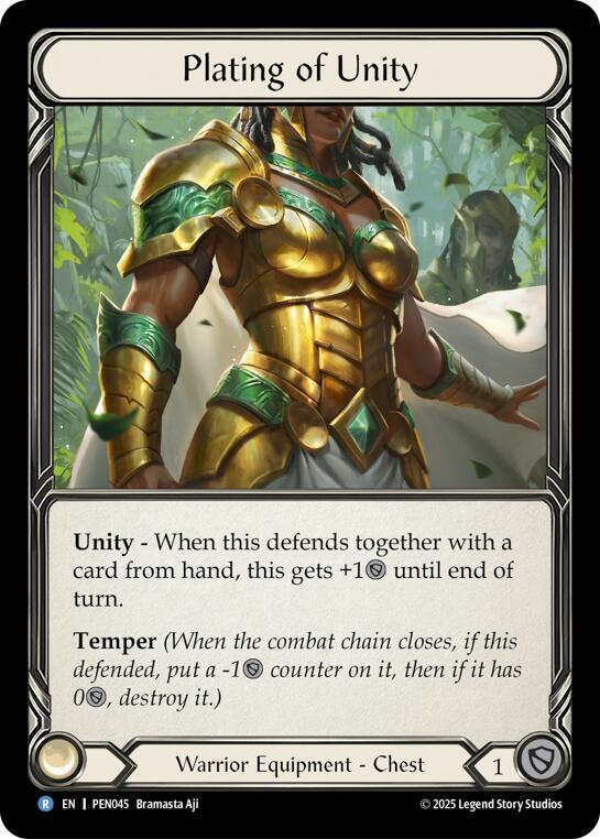 Plating Of Unity card image