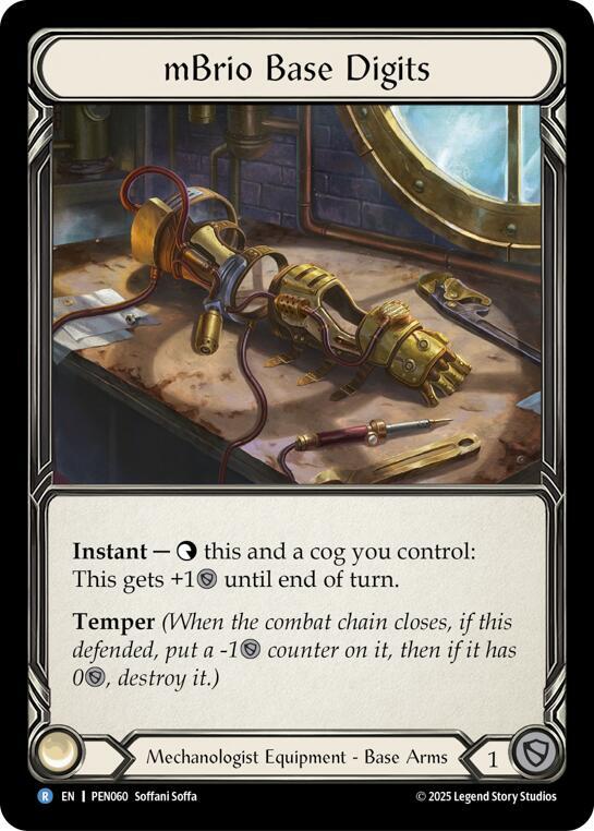 Mbrio Base Digits card image