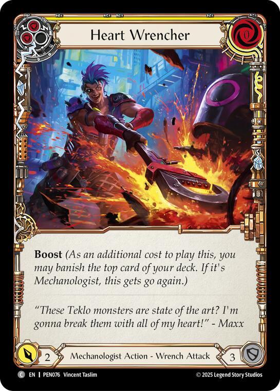 Heart Wrencher (Yellow) card image