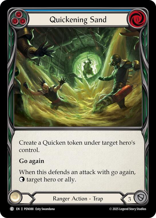 Quickening Sand (Blue) card image