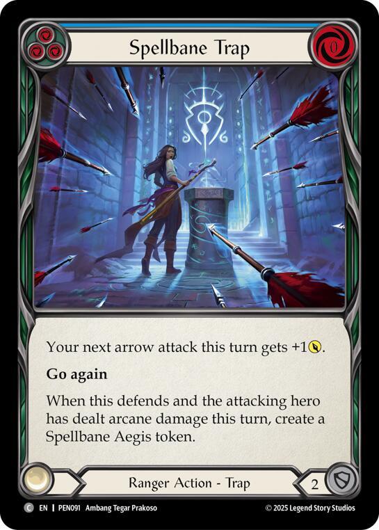 Spellbane Trap (Blue) card image