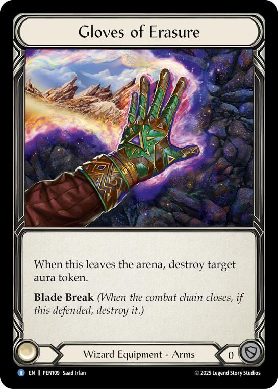 Gloves Of Erasure card image