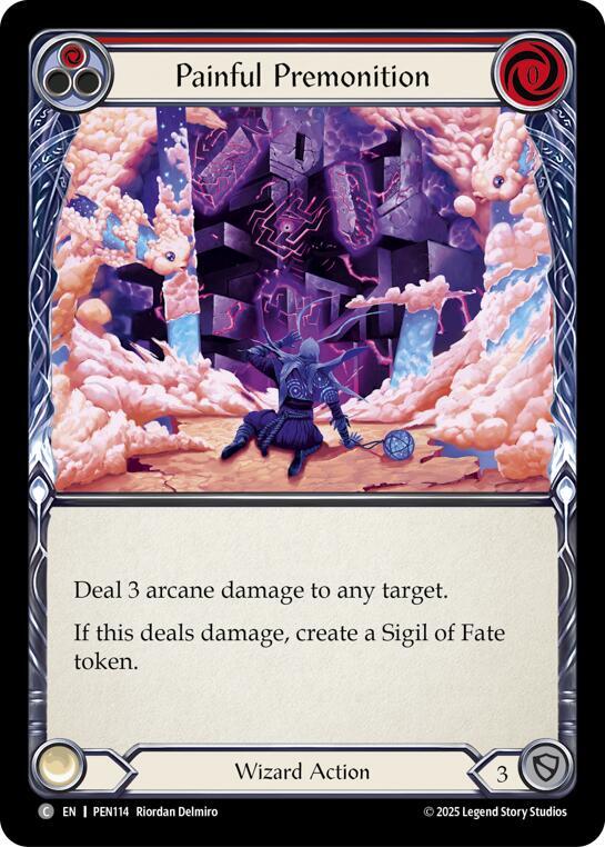 Painful Premonition (Red) card image