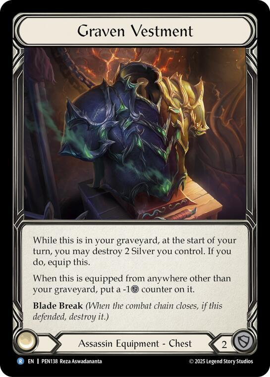Graven Vestment card image