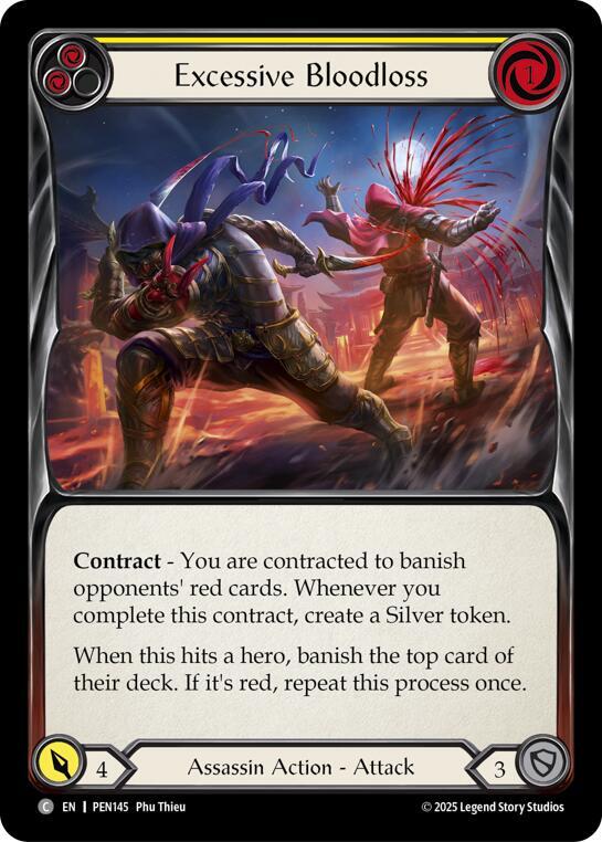Excessive Bloodloss (Yellow) card image