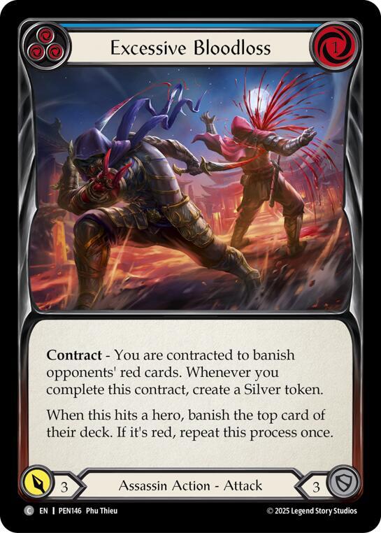 Excessive Bloodloss (Blue) card image