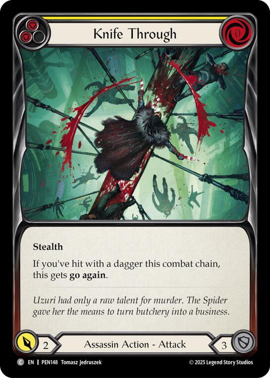 Knife Through (Yellow) card image