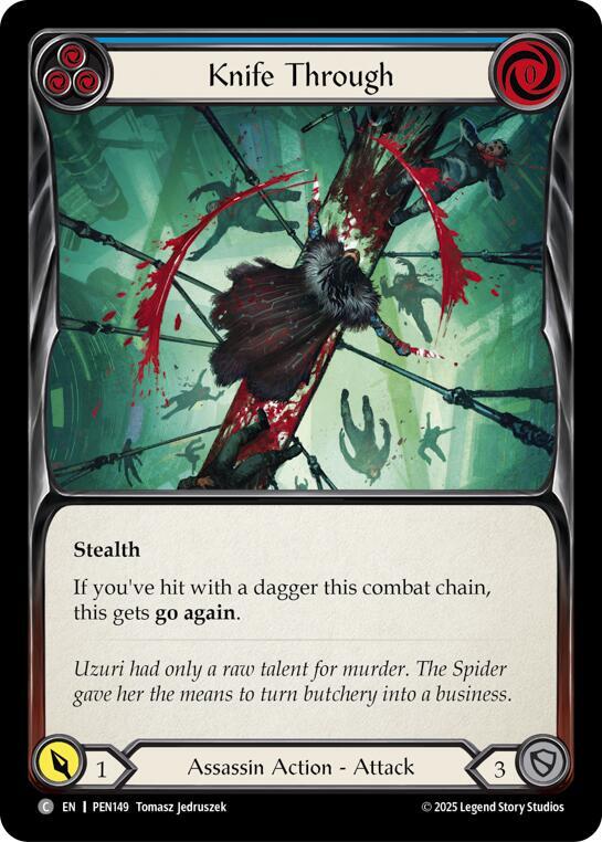 Knife Through (Blue) card image