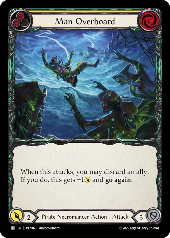 Man Overboard (Yellow) card image