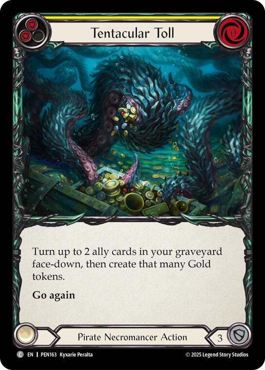 Tentacular Toll (Yellow) card image