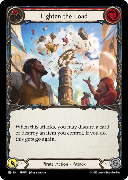 Lighten The Load (Red) card image