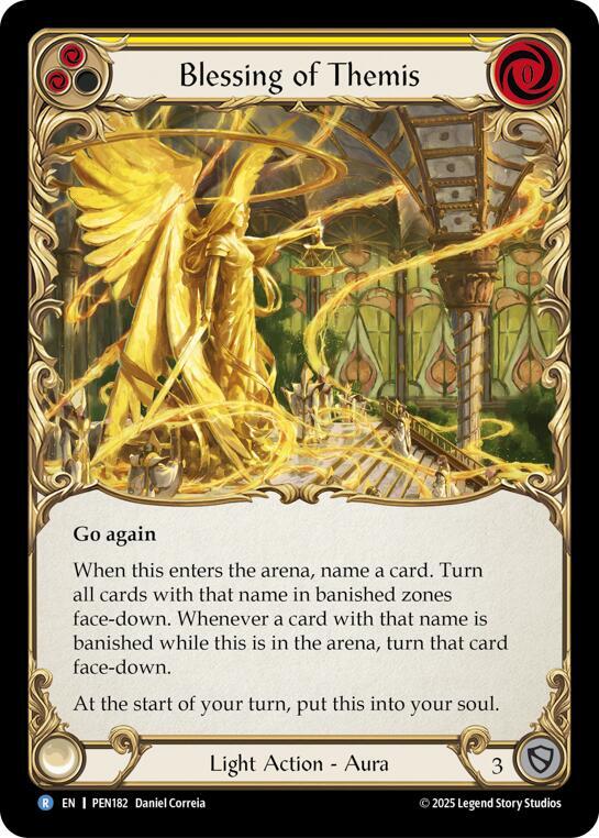 Blessing Of Themis (Yellow) card image