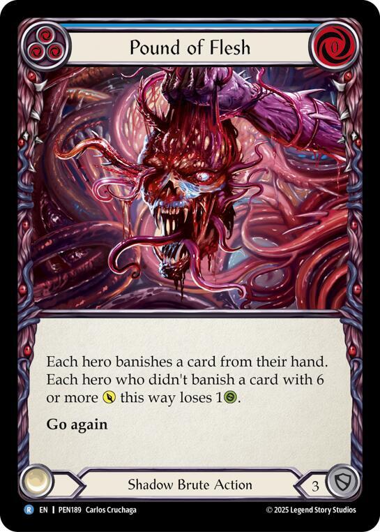 Pound Of Flesh (Blue) card image