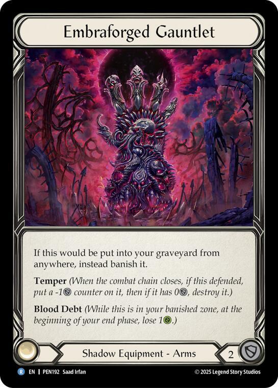 Embraforged Gauntlet card image
