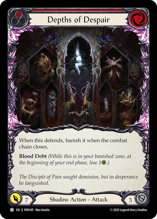 Depths Of Despair (Red) card image